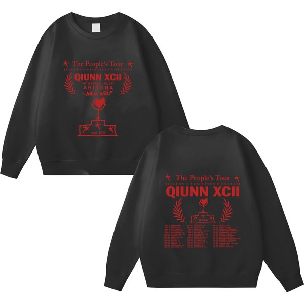 Quinn Xcii Music Shirt, 2 Side Plans The Peoples Tour Sweatshirt Hoodie, Quinn Xcii Concert 2023 Mus1904Dt-image