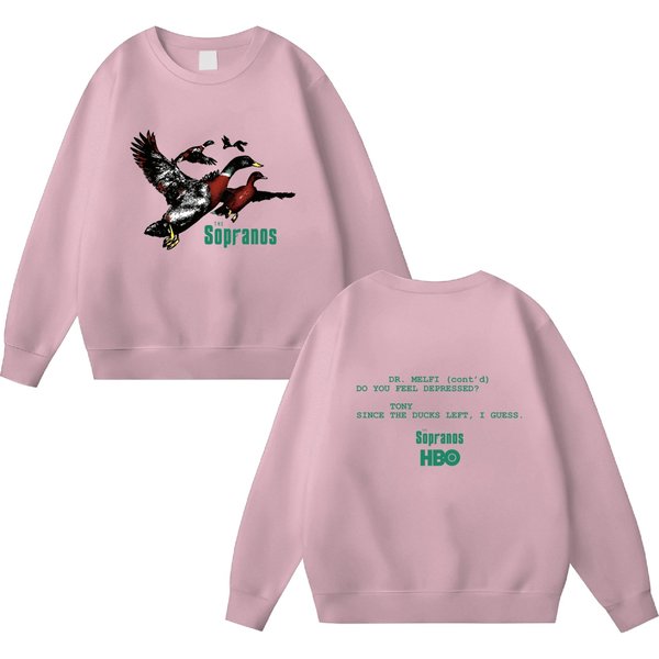 Ducks The Sopranos Sweatshirt, Dr.Melfi Do You Feel Depressed Sweatshirt, Tony Since The Duck Left I Guess Sweatshirt-image