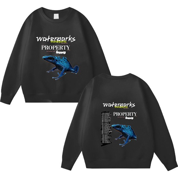 Waterparks Tour 2023 Double Sided Sweatshirts, Waterparks Tour Double Sided Sweatshirts-image