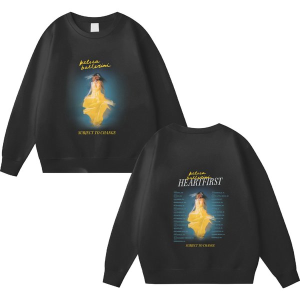 Kelsea Ballerini Double Sides Heartfirst Tour 2023 Double Sided Sweatshirts
