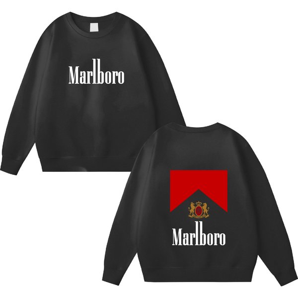 Vintage 90S Marlboro Cowboy Double Sided Sweatshirt-image