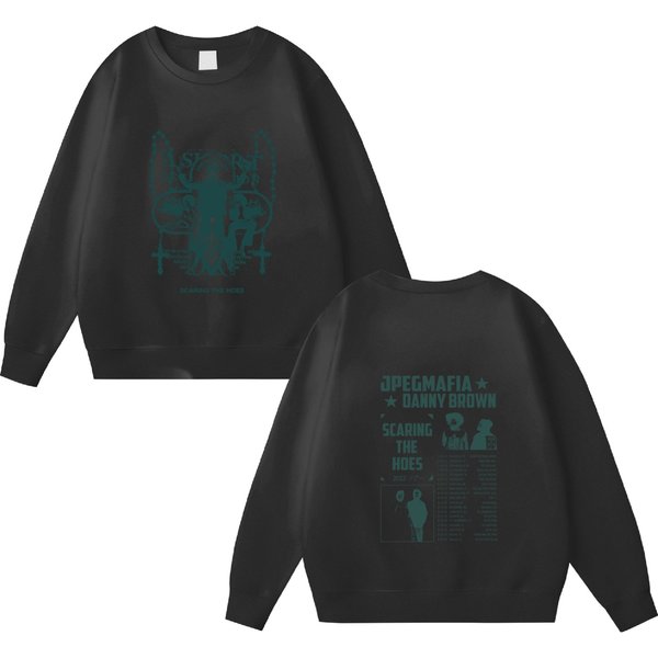 Scaring The Hoes 2023 Tour Double Sided Sweatshirts, Scaring The Hoes 2023 Tour Merch-image