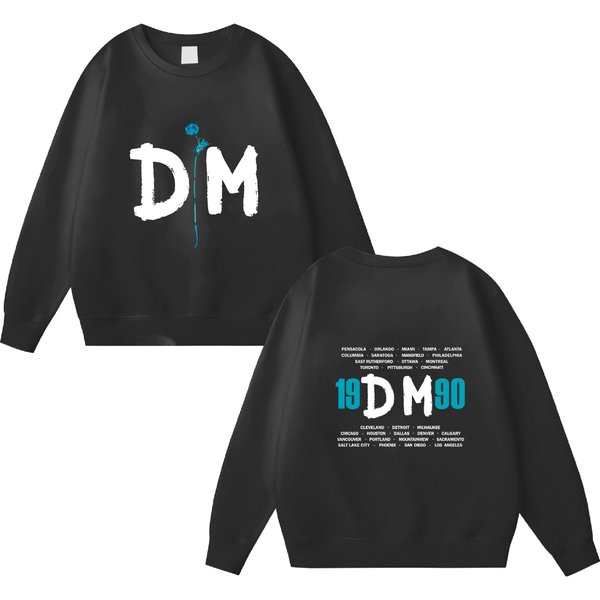 1990 Depeche Mode Violator Tour Double Sided Sweatshirts-image