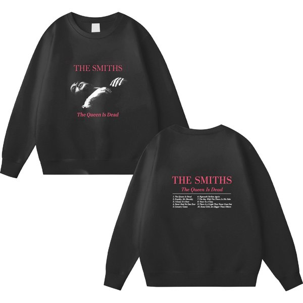 Vintage The Smiths The Queen Is Dead Double Sided Sweatshirts, The Smiths Classic Double Sided Sweatshirts-image