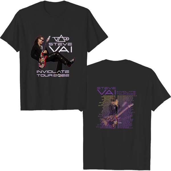 Steve Vai Inviolate Tour 2022 T-Shirt-image
