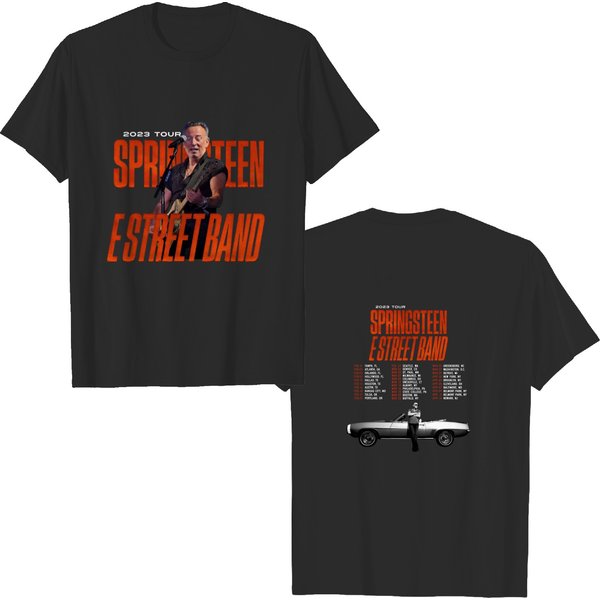 Bruce Springsteen Tour 2023 T-Shirt, Vintage Bruce Springsteen N E Street Band-image