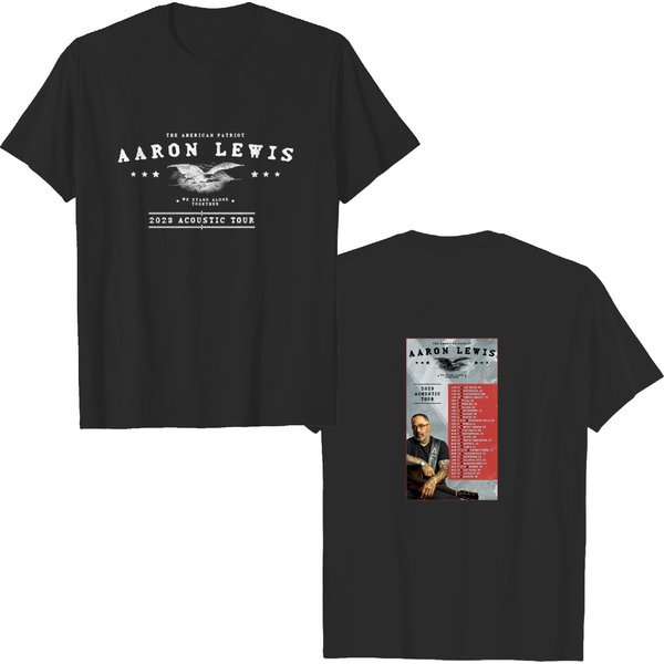 Aaron Lewis 2023 Tour Shirt, Aaron Lewis Acoustic Tour Shirt-image