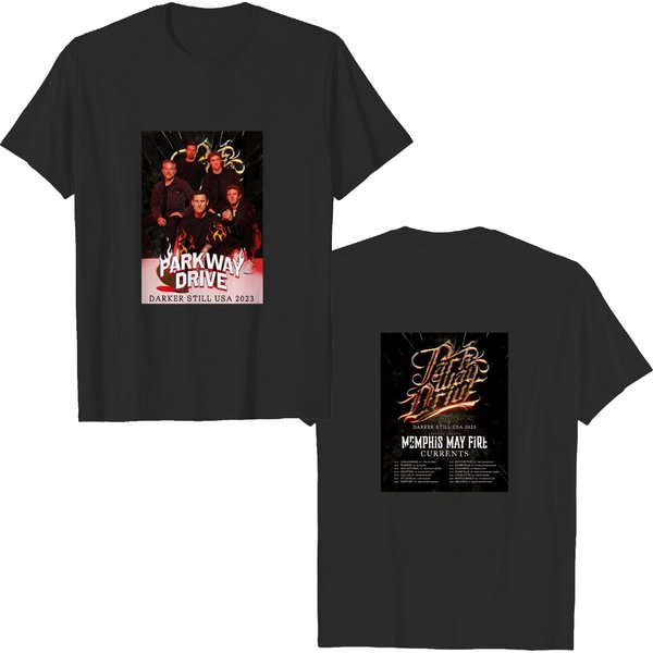 Parkway Drive Darker Still Usa Tour 2023 Shirt, Parkway Drive T-Shirt-image