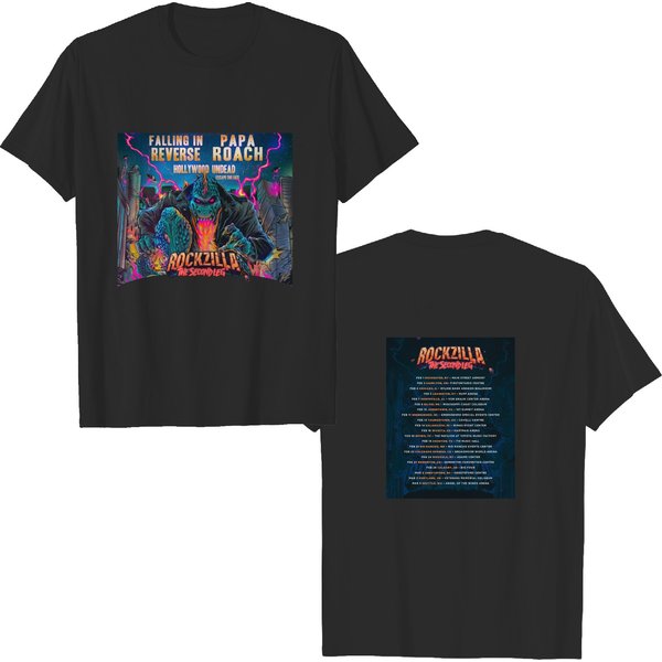 Rockzilla Tour 2023 Shirt, Rockzilla The Second Leg Tour Shirt-image