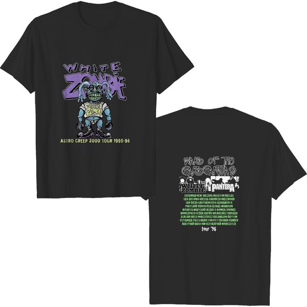 1996 White Zombie Astro Creep 2000 Tour T-Shirt-image
