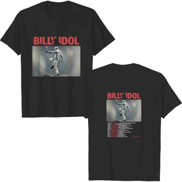 Billy Idol Tour 2023 Unisex T-Shirt, Billy Idol Tour 2023 Shirt-image