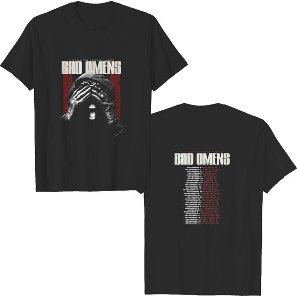 Bad Omens Band Concrete Jungle Tour Shirt 2023-image