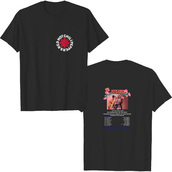 Red Hot Chili Peppers 2023 Tour Shirt, Red Hot Chili Peppers Tour Dates Shirt-image