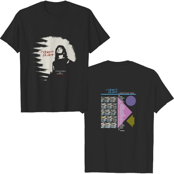1983 Robert Plant The Principle Of Moments Usa Tour T-Shirt-image