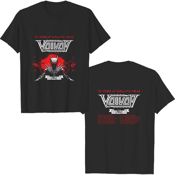 Voivod Band Shirt 40 Years Of Morgoth Tales 1983-2023 Shirts-image