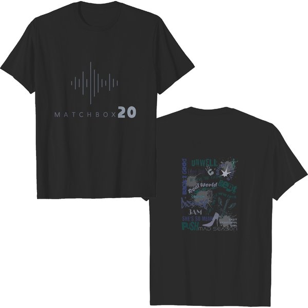 Matchbox Twenty Spring/Summer 2023 Tour T-Shirt, Matchbox Twenty Shirt-image