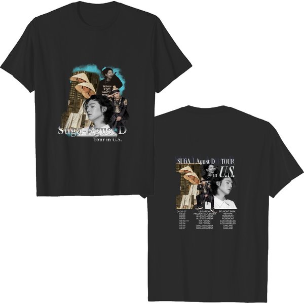 Suga Agustd Tour Tshirt, Bts Suga-image