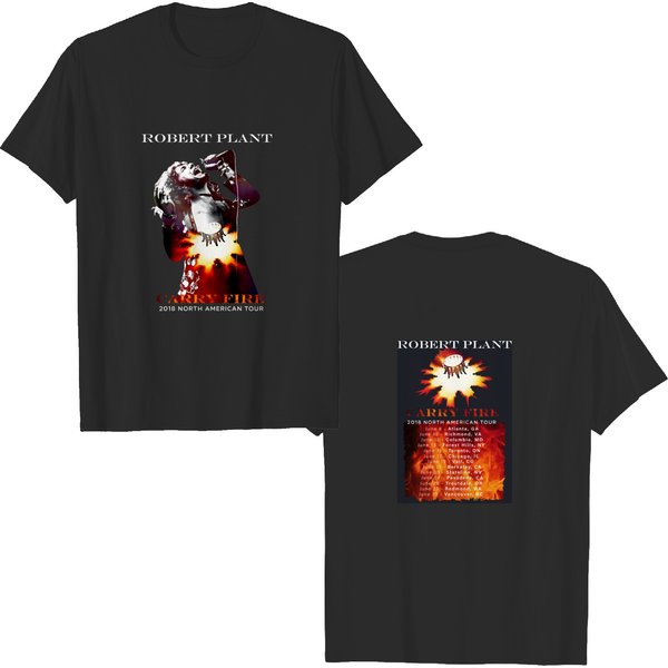 Robert Plant Tour 2018 With Extended Date T-Shirt-image