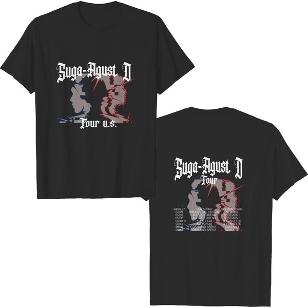 Suga Agust D World Tour 2023 T-Shirt, Kpop Suga Concert Shirt-image