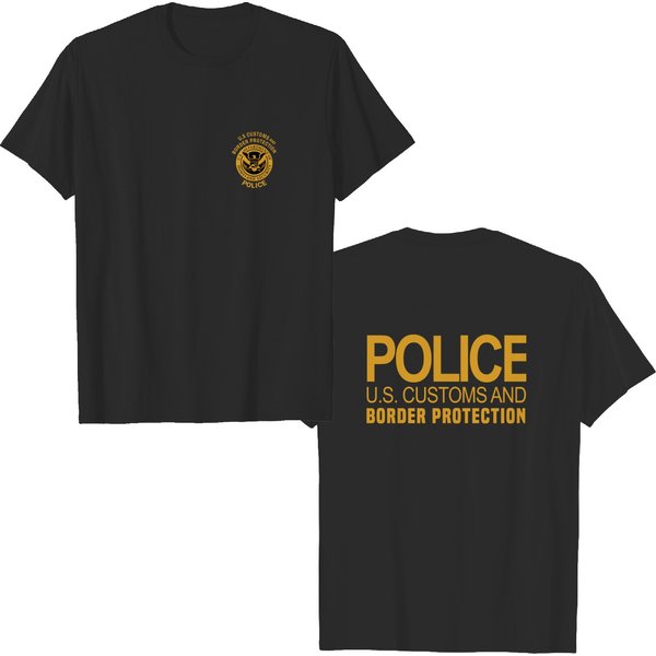 Us Police Customs And Border Protection Homeland Security Shirt-image