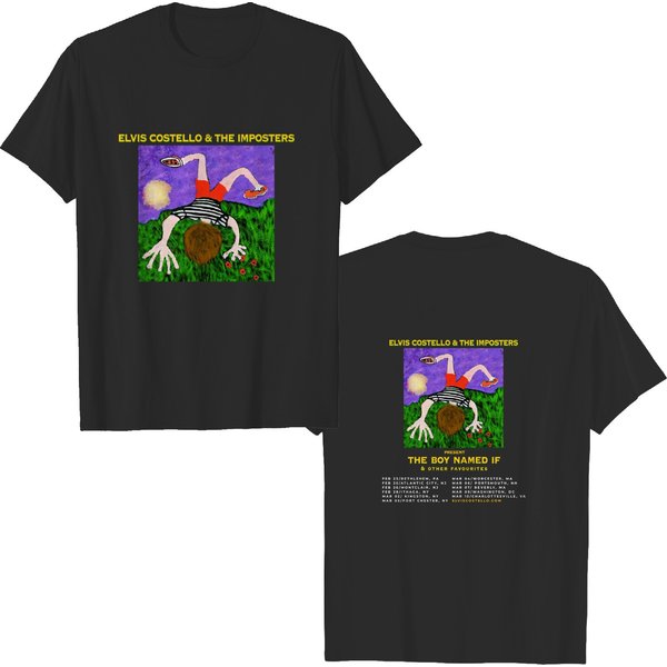 Elvis Costello & The Imposters 2023 Tour 2 Side Shirt-image