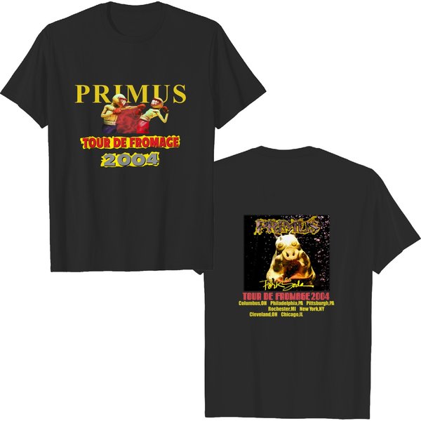 Pork Soda Tour Primus Rock Band Vintage 2-Sides T-Shirt-image