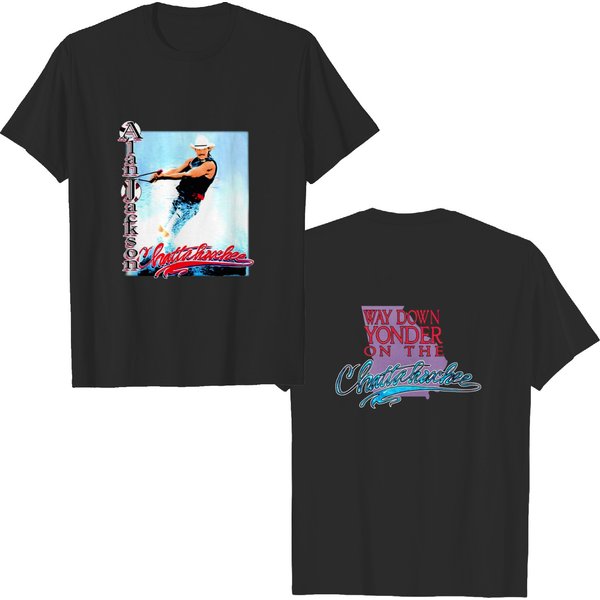 1992 Alan Jackson Way Down Yonder On The Chattahoochee T-Shirt-image