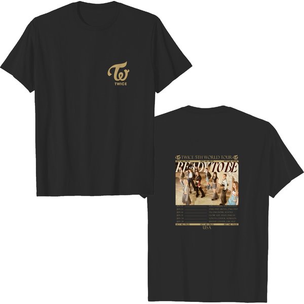 Twice 5Th World Tour T-Shirt, Twice World Tour 2023 Shirt, Twice Ready To Be Sweatshirt, Twice Kpop Shirt-image