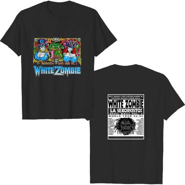 White Zombie La Sexorcisto Devil Music Vol World Tour '92-93 T-Shirt-image