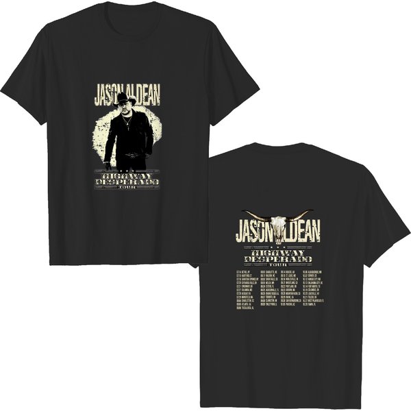 Jason Aldean Highway Desperado Tour 2023 T Shirt-image