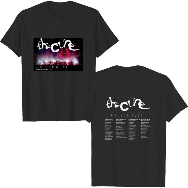 The Cure 2023 North American Tour T-Shirt, The Cure Shows Of A Lost World Us Tour 2023 T-Shirt-image