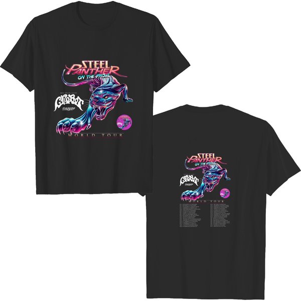 Steel Panther On The Prowl World Tour 2023 Tour Shirt-image