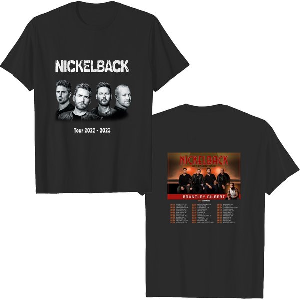 Nickelback World Tour Music 2023 Shirt, Vintage Get Rollin Tour 2023 Shirt-image
