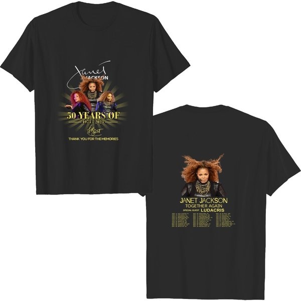 Janet Jackson Together Again Tour 2023 Shirt, Janet Jackson 2023 Shirt-image