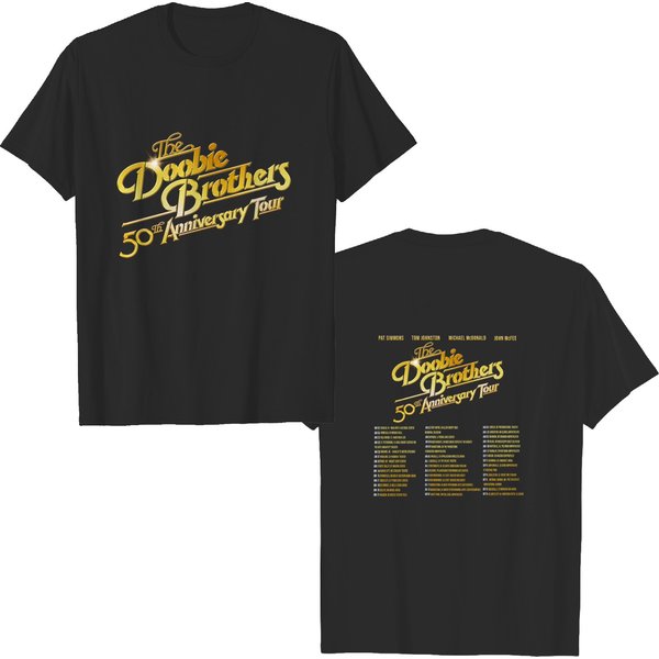 The Doobie Brothers 50Th Anniversary Tour Shirt-image
