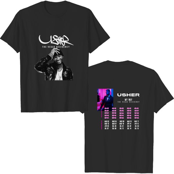 Usher My Way The Vegas Residency Tour 2023 Tshirt-image