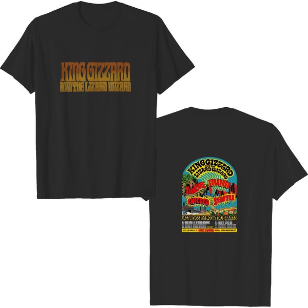 King Gizzard And The Lizard Wizard Shirt, Tour 2023 Shirt-image