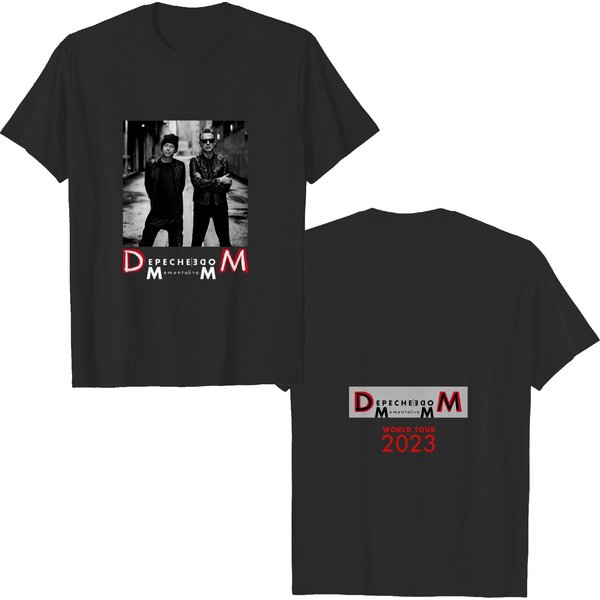 Depeche Mode Memento Mori World Tour 2023 Dates Double Sided Shirt-image