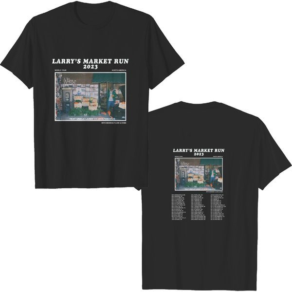 Larry's Market Run 2023 World Tour Shirt, Larry June Fan Shirt, Larry June 2023-image