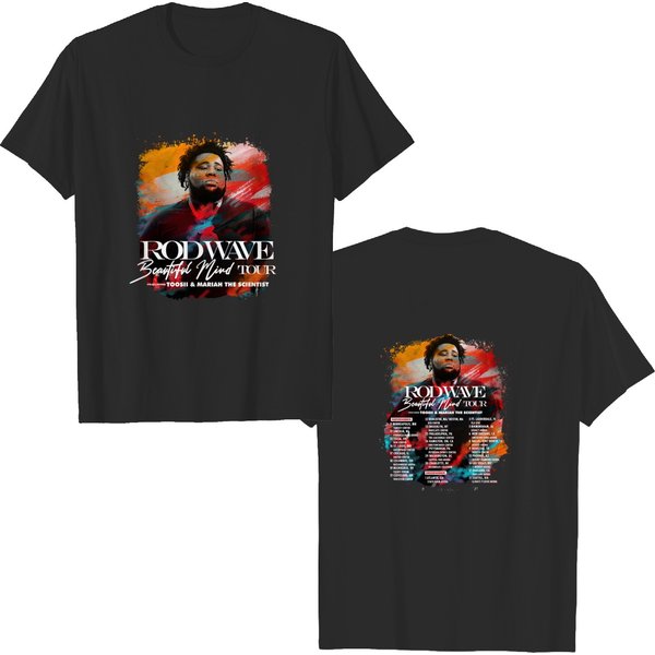 Rod Wave Beautiful Mind Tour Shirt, Rod Wave Shirt-image