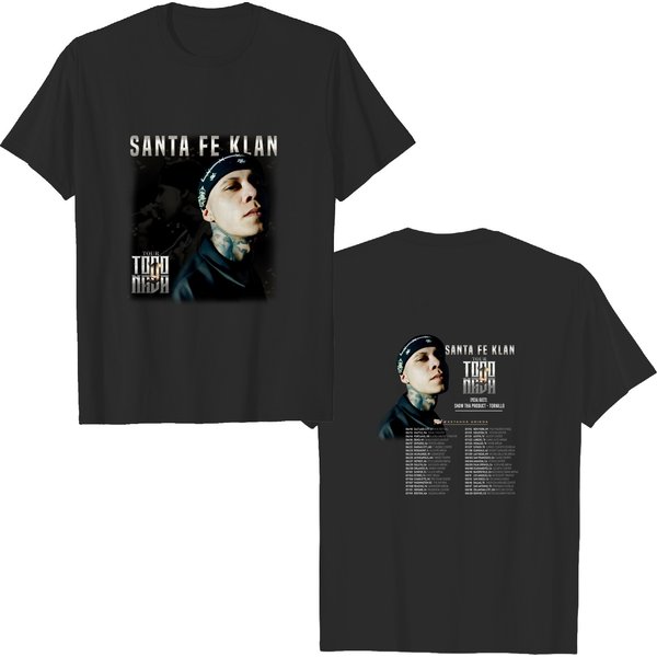 Santa Fe Klan Todo Y Nada Tour 2023 Shirt, Rapper Santa Fe Klan 2023 Concert-image