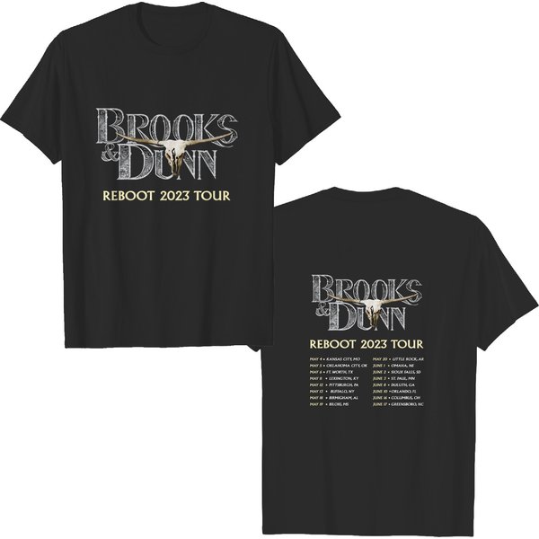 Brooks & Dunn 2023 Tour Shirt For Fan, Brooks And Dunn Tour 2023 Tee-image