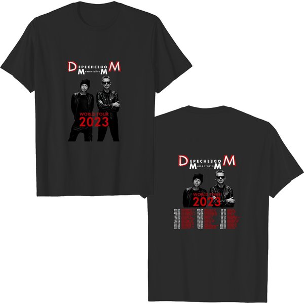 2023 Depeche Mode Memento Mori World Tour Double Sided Shirt-image