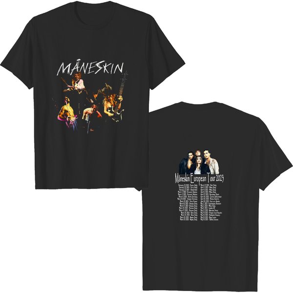 Maneskin Tour 2023 T-Shirt - Loud Kids Gets Louder-image