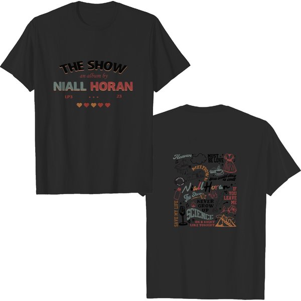 Niall Horan The Show Album Track List Shirt-image