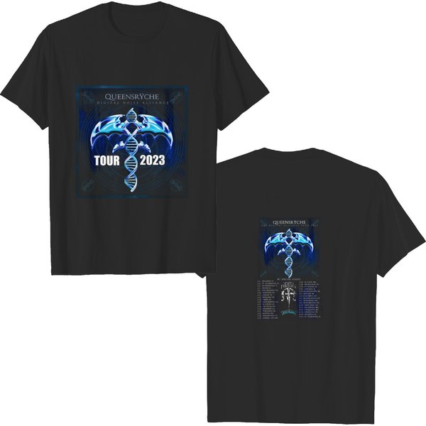 Queensryche Tour 2023 Concert Shirt, Queensryche Music Tour Shirt-image