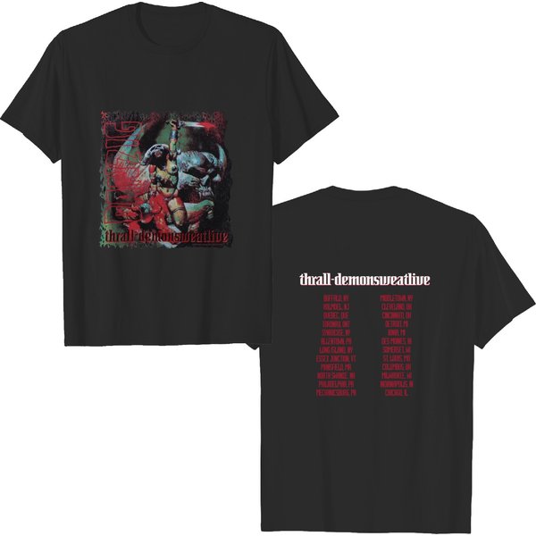 1993 Danzig Thrall Demonsweatlive Tour T-Shirt, Danzig Shirt Fan Gifts-image