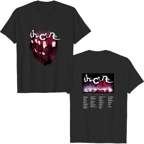 The Cure Shows Of A Lost World Tour 2023 T-Shirt, The Cure Graphic Shirt, 2023 Tour Concert-image