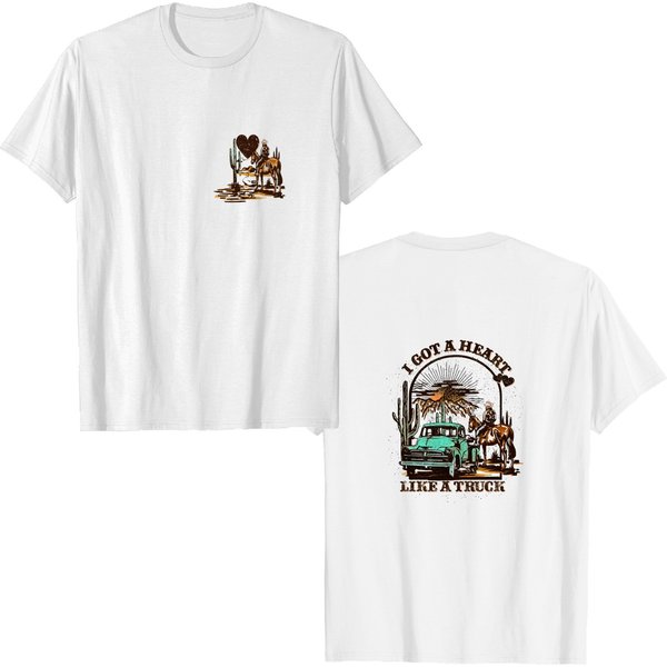 Heart Like A Truck T-Shirt, I Got A Heart Like A Truck T-Shirt-image