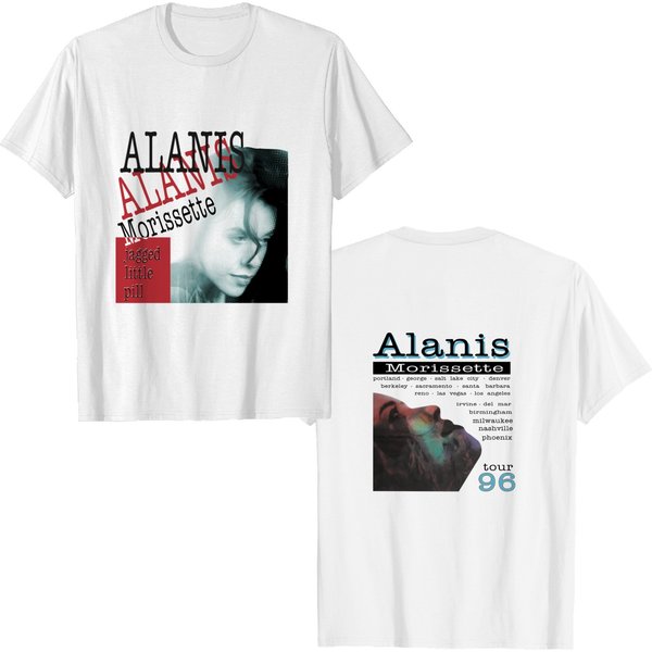 Vintage Alanis Morissette 1996 Jagged Little Pill Tour T-Shirt-image